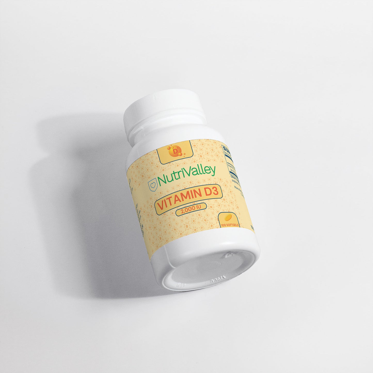 Vitamin D3 2,000 IU NutriValley